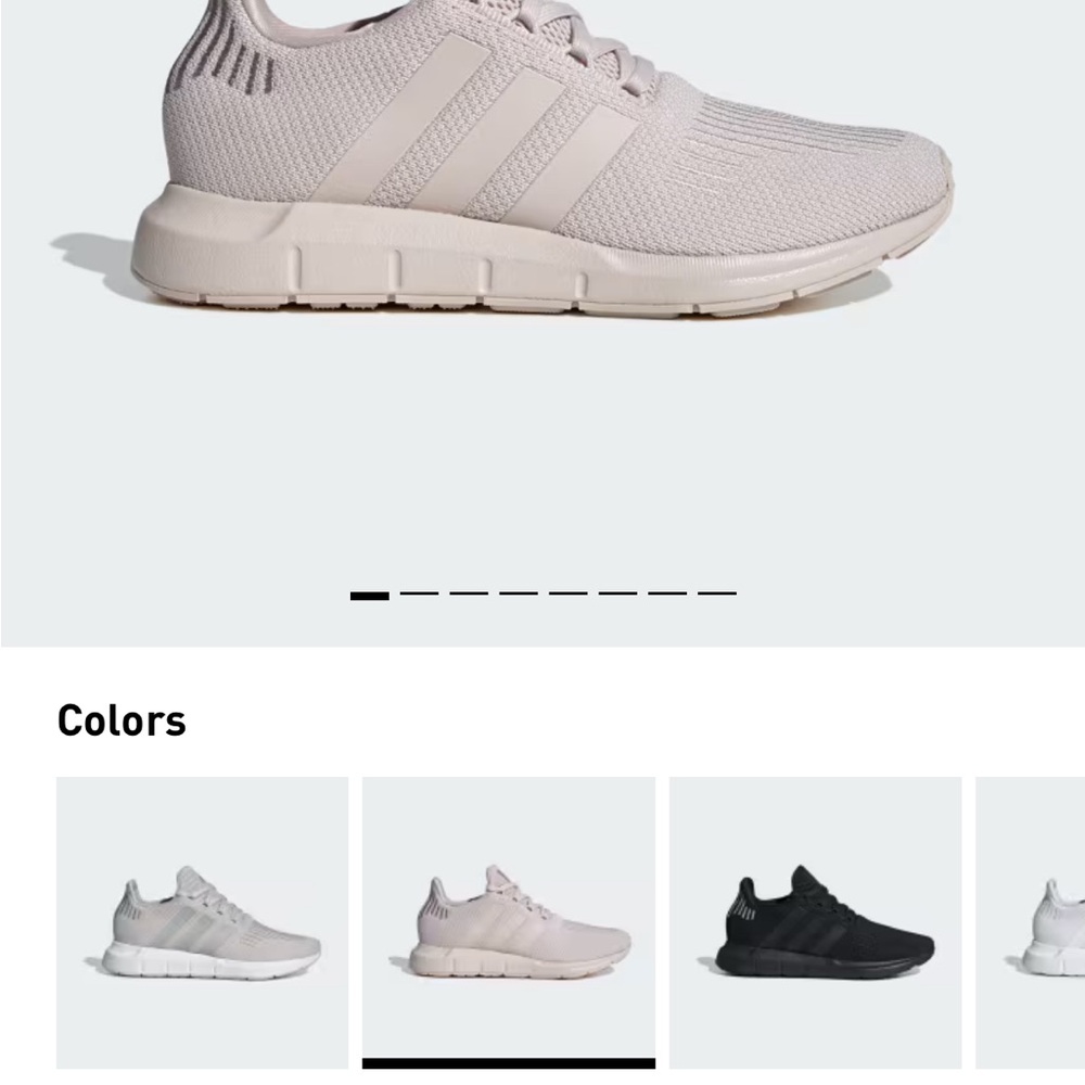 Adidas Women's light pink Sneakers - Picture 2 of 6